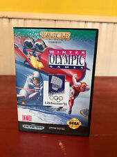 Winter Olympic Games Lillehammer 94 Sega Genesis US box art